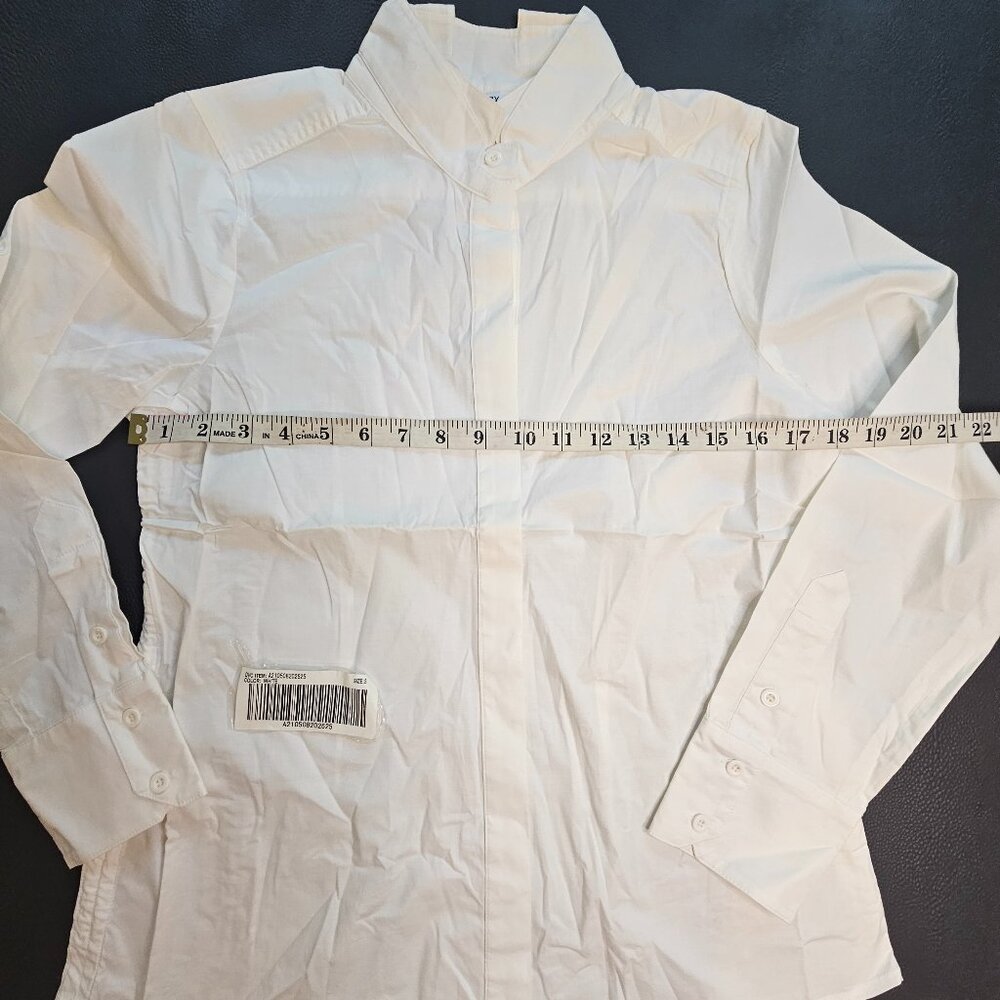 Bradley Bayou White Cinch Button Up
